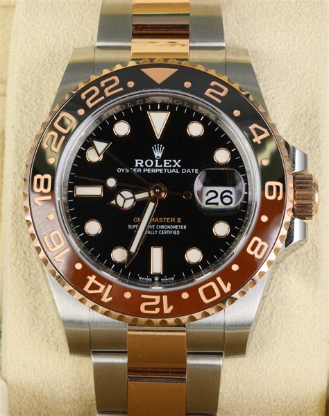 rolex gold gmt-master root beer|rolex root beer two tone.